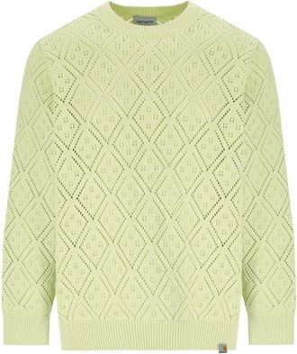 Carhartt Work in Progress MAGLIONE GIROCOLLO KALEY AIR GREEN CARHARTT WIP