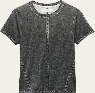 Rag & Bone Miramar Jersey Baby Tee