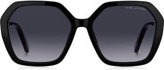 Marc Jacobs 57mm Gradient Square Sunglasses in Black at Nordstrom Rack