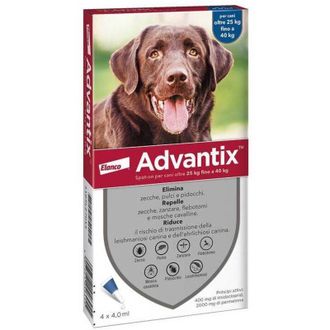 OEM Bayer Advantix Spot On 6 Gotas Para Perros De 25-40 Kg
