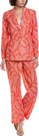 Nanette Lepore 2pc Jacket & Pant Suit Set