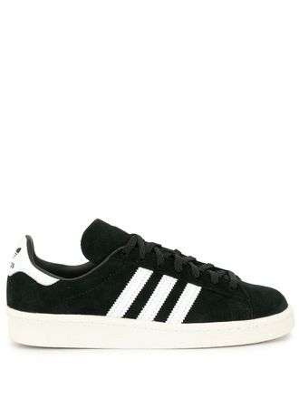 adidas Campus 80s suede trainers - men - Leather/Leather/Rubber - 4.5 - Black