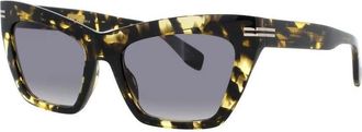 Marc Jacobs Ladies Grey Rectangular Sunglasses MJMJ1112SEPZ9O
