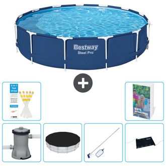 Bestway Piscina Bestway Steel Pro Redonda - 396x84 Cm - 7-piezas S241