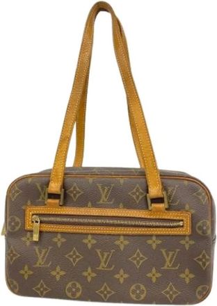Louis Vuitton Pre-owned Handbags, female, Brown, Size: ONE SIZE Pre-owned Vintage Shoulder Bag
