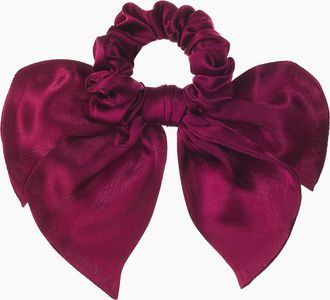 H&M Seidenscrunchie mit Schleife - Red