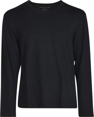 Majestic Filatures Long Sleeve Top - Heren - Longsleeves - Zwart - 2XL - Tops