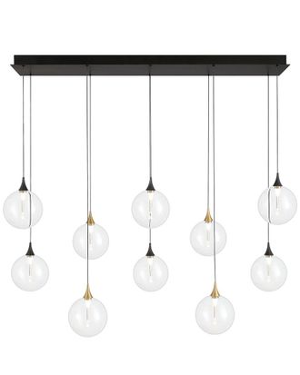Eurofase Lighting Iissa 10-Light 47in Chandelier