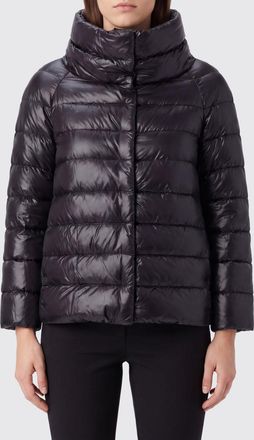 Herno Sofia Short Ultra-Light Nylon Down Jacket with High Neck