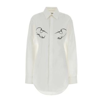 Jean Paul Gaultier Shirts, female, White, Size: 2XS Shirts