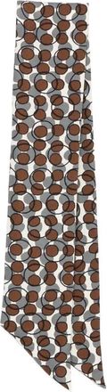 Laura Urbinati Scarf Circles Print