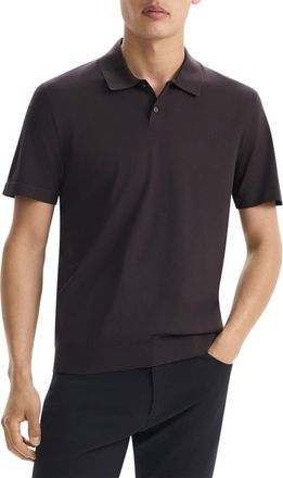 Theory Goris Performance Polo in Hickory at Nordstrom, Size X-Large