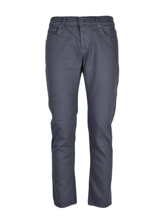 Dondup Slim Fit Dondup Denim In Muted Grey With Button Closure