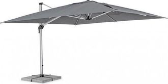 BIZZOTTO Paraguas Ines 4 X 4 Brazos Gris Con Asta Giratoria