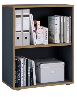 VCM Carpeta De Libros De Estanter&iacute;as Estanter&iacute;a Salia 2f 74x60x33 - Vcm