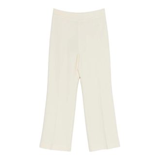 Etro Etro, Wide Trousers, female, White, Size: S Viscose Acetate Elastane Pants