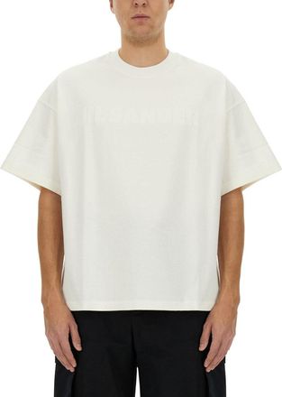 Jil Sander Cotton T-Shirt-Uomo
