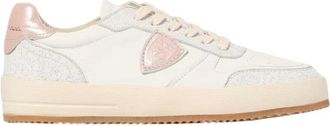 Philippe Model Nice Sneaker - Dames - Sneakers - Roze - 39 EU - Leer - Schoenen