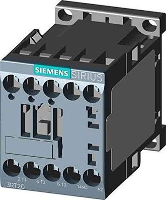 SIEMENS Contactor, Ac-3e, 7 A/3 Kw/400v, 3 Polos, Dc 24v, 1na, Conexi&oacute;n Por Tornillo, 3rt20151fb41