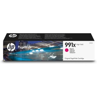 Braun Hp Pagewide Pro 750/772/777 Cartucho 991x De Alta Capacidad Magenta