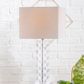 Jonathan Y Designs June 28 Crystal LED Table Lamp