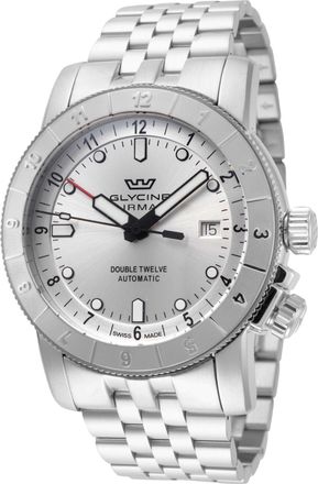 Glycine Ariman Double Twelve Mens Watch