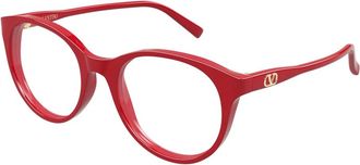 Valentino Vg 0020O Optisch montuur - Dames - Brillen - Rood - 52 MM - Accessoires
