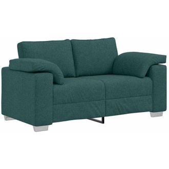 vidaXL Sof&aacute; Verde Oscuro 160 X 77 X 82 Cm Tela Vidaxl