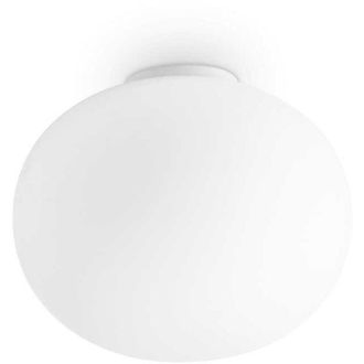 Ideal Lux Cotton Lámpara de techo Globe blanca 30cm - Ideal Lux