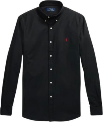 Ralph Lauren Overhemden, Heren, Zwart, XL, Casual Overhemd