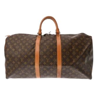 Louis Vuitton Pre-owned Weekend Bags, unisex, Brown, Size: ONE SIZE Pre-owned Boston bag