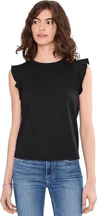 Paige Alaria Top Womens Clothing Black : MD, Cotton