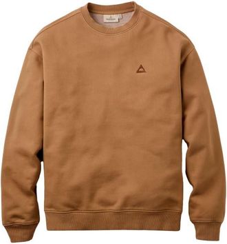 Passenger Vita Organic Cotton Relaxed Fit Sweatshirt Pullover f&uuml;r Herren | braun