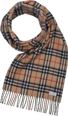 Burberry kasjmier omkeerbare sjaal groen