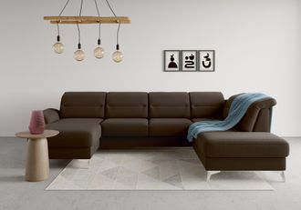 Sit&more Wohnlandschaft »Sinatra U-Form« optional mit Kopfteilverstellung und Armteilfunktion etc