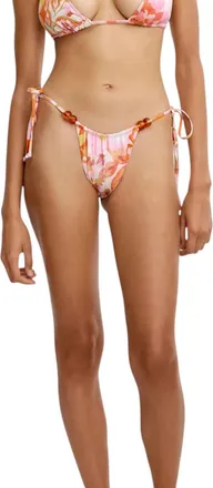 Significant Other Lila String Brief Bottom In Dahlia