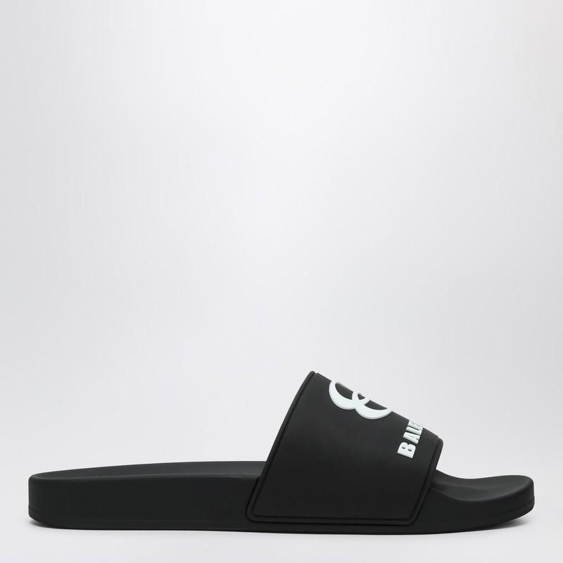 サンダル・ミュール BALENCIAGA SS25 Balenciaga Sandals Black (810517 W12H21010) Balenciaga: Black Leather Sandals now up to −25% | Stylight
