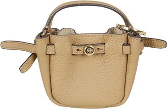 Tory Burch Romy Crossbody Tas - Dames - Handtassen - Bruin - ONE Size - Leer - Tassen