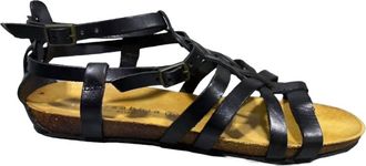 Eric Michael Womens Miami Strap Sandals In Black