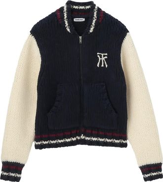 AMBUSH colour-block jacket - Blauw