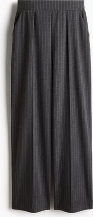 H&M Elegante Hose mit hohem Bund - Grau