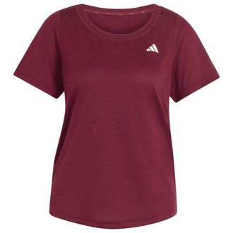adidas Workout Essentials Scoop Neck T-Shirt Funktionsshirt f&uuml;r Damen | rot