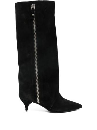Alchimia 60mm suede boots - Black