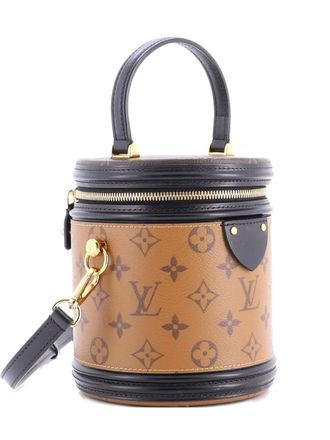 Louis Vuitton Cannes Handbag Reverse Monogram Canvas satchel - women - Fabric - One Size - Brown