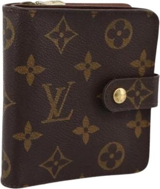 Louis Vuitton Pre-owned Vintage Portemonnee - Dames - Vintage Accessoires - Bruin - ONE Size - Vintage
