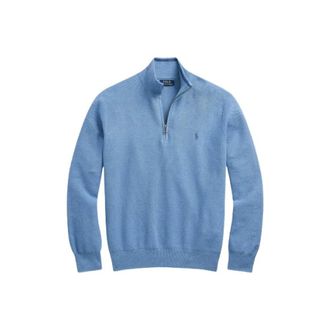 Polo Ralph Lauren Honeycomb Cotton Half-Zip Jumper