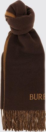 Burberry Sciarpa in cashmere con stampa logo