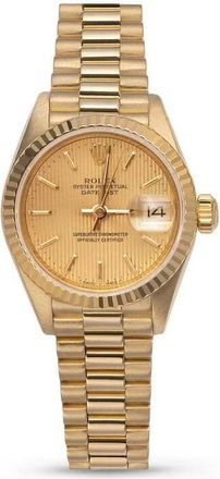 Rolex Pre-owned Rolex Datejust Automatic Chronometer Champagne Dial Ladies Watch 69178 CSP