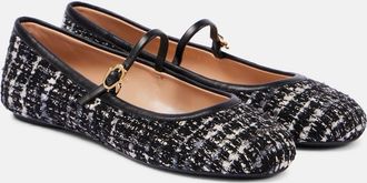 Gianvito Rossi Mary Ribbon 05 boucle Mary Jane flats