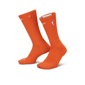 Nike WNBA Elite Nike Unisex Basketball Crew Socks in Orange | DN1035-800